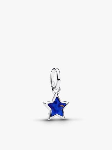 Blue Star Charm & Bracelet Gift Set