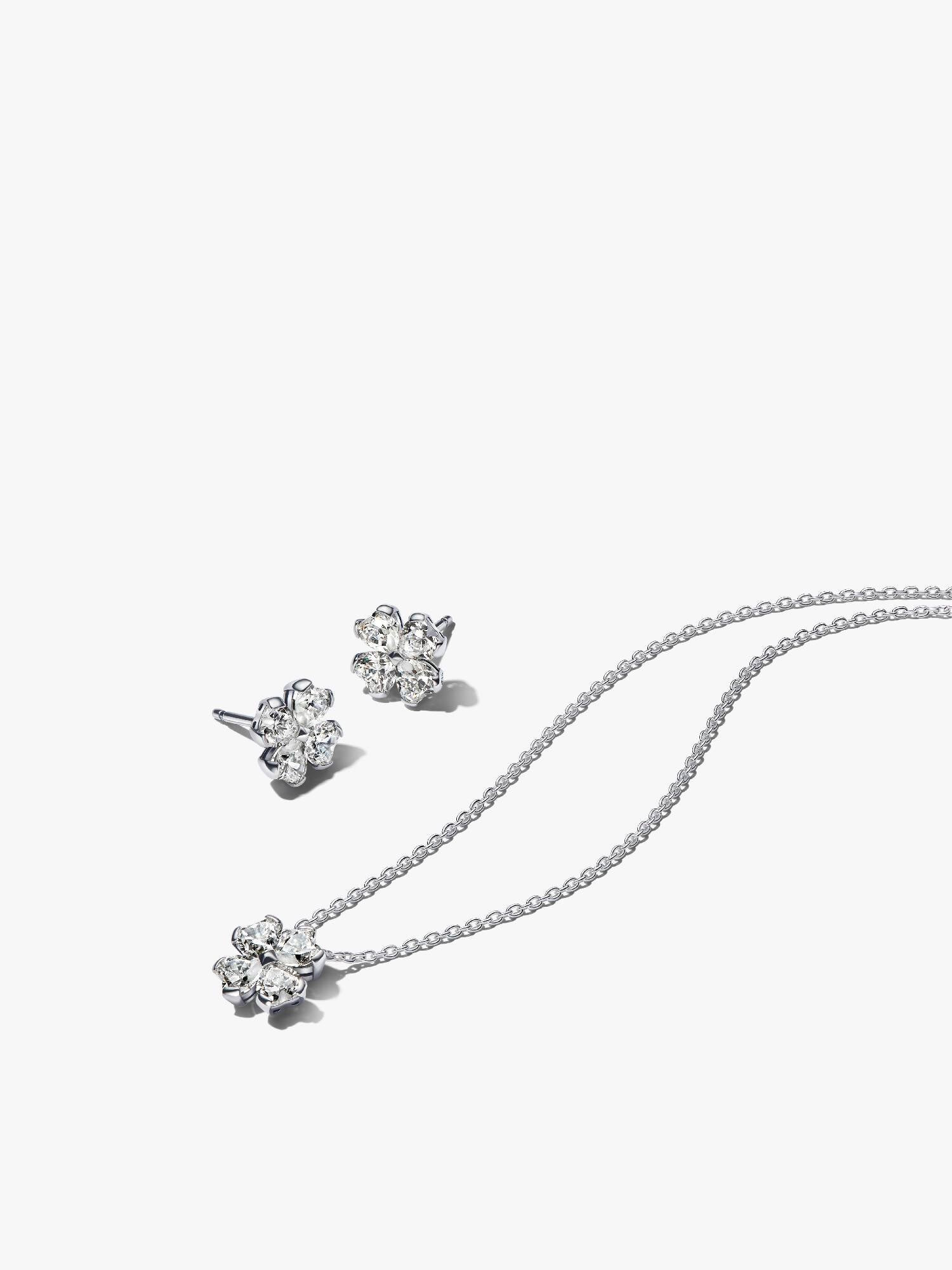 Pandora Timeless Sparkling Lucky Clover Gift Set