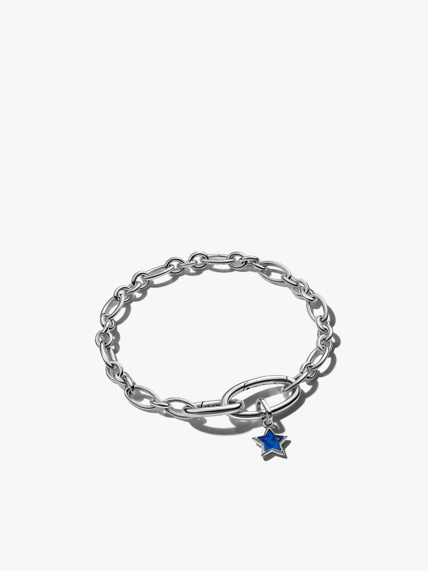 Blue Star Charm & Bracelet Gift Set