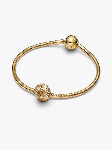 Openwork Family Roots Charm
