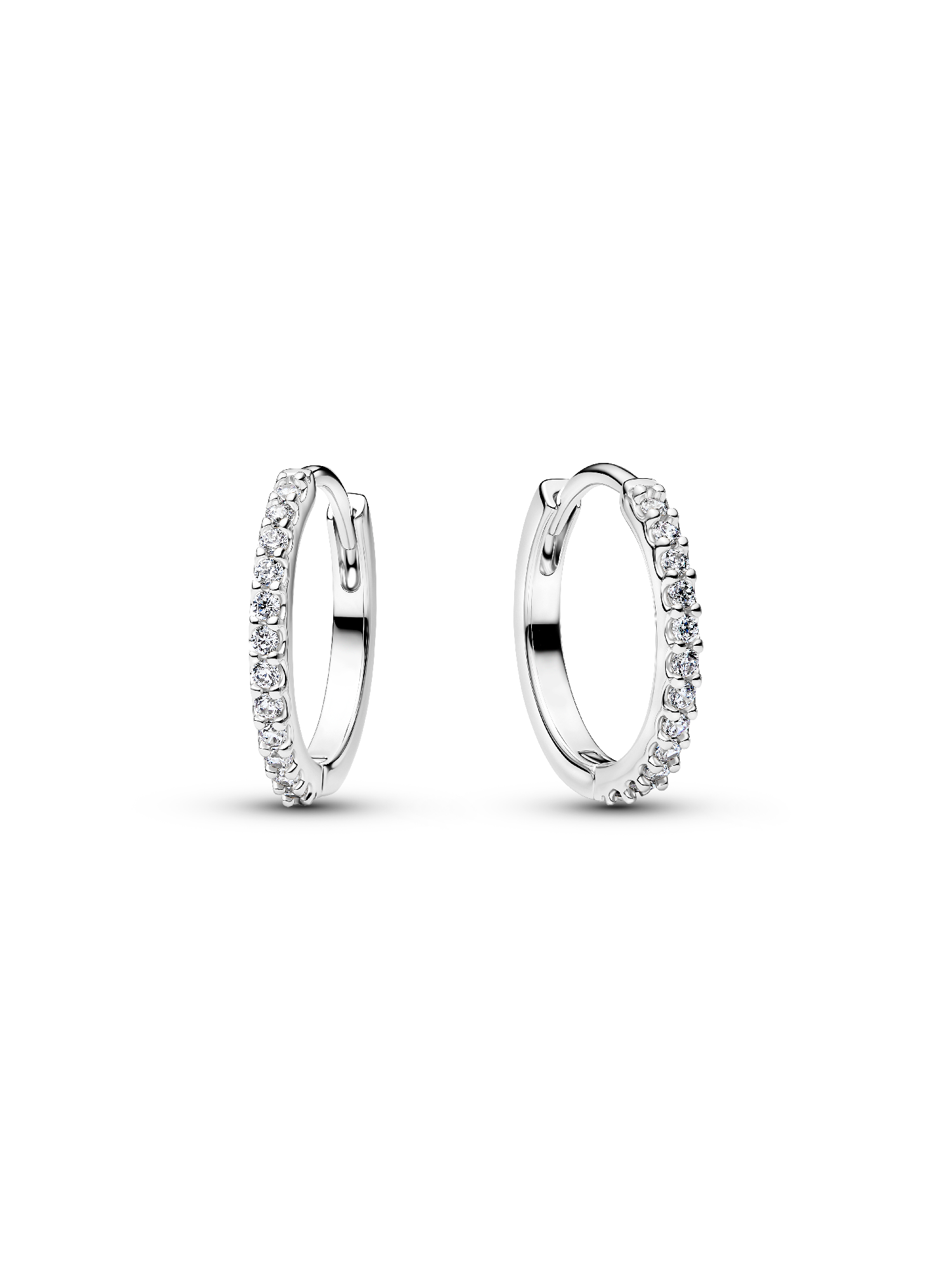 Sparkling Mini Hoop Earrings