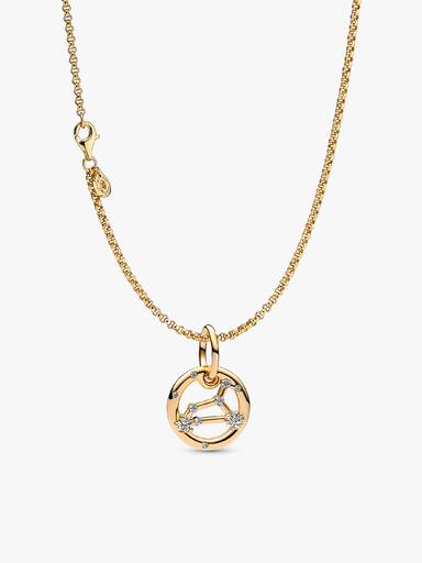 14K Gold Plated Leo Zodiac Necklace