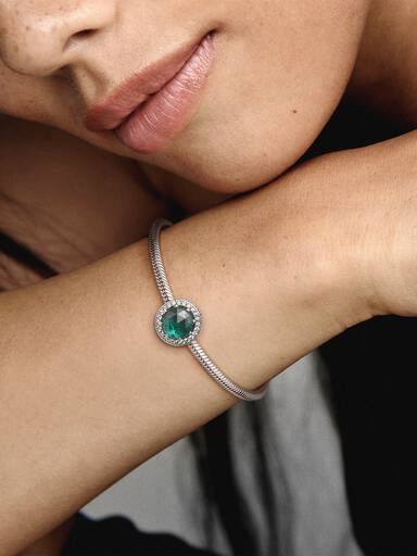 Sparkling Sea Green Charm
