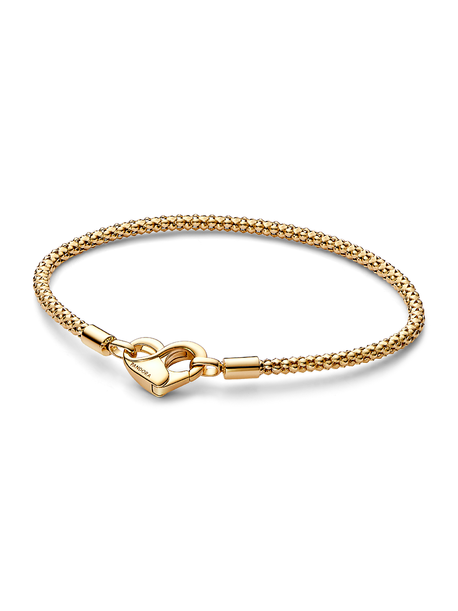【新品】Pandora ブレスレットStudded Chain Bracelet Studded Chain Bracelet | Gold plated | Pandora IE
