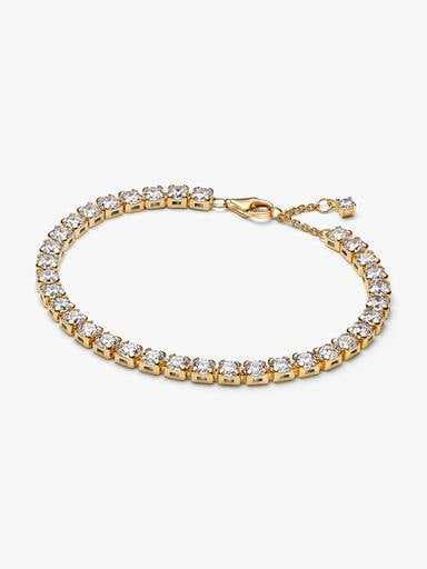 Sparkling Bold Tennis Bracelet