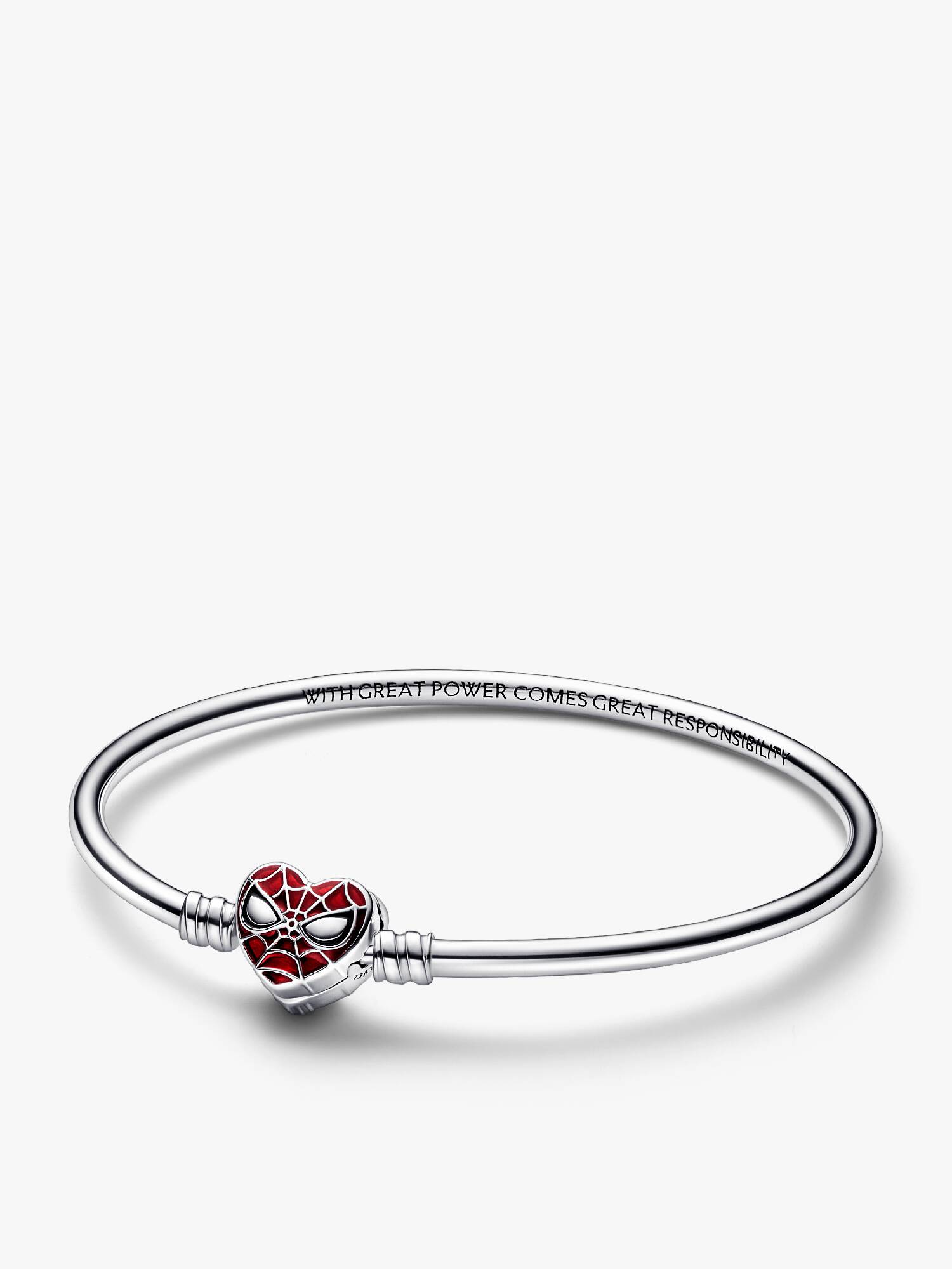 Pandora Moments Marvel Spider-Man Mask Clasp Bangle