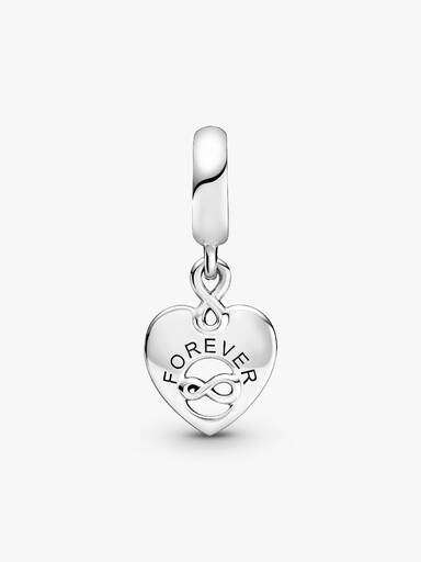 Friends Forever Heart Dangle Charm
