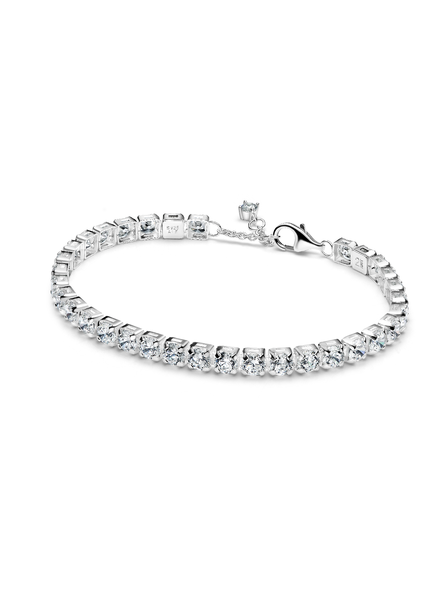 Sparkling Bold Tennis Bracelet