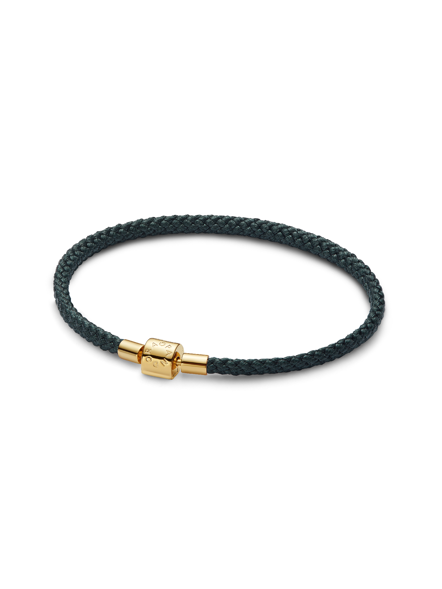 Shimmering Green Cord Bracelet